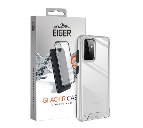Eiger Glacier case Samsung Galaxy A72 - transparant