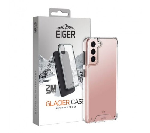 Eiger Glacier case Samsung Galaxy S21 Plus - transparant