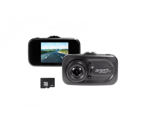 Gator dashcam 720 HD + Display + 8GB Micro SD