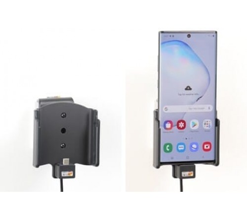 Brodit houder/lader Samsung Galaxy Note 10 Plus USB sig.plug